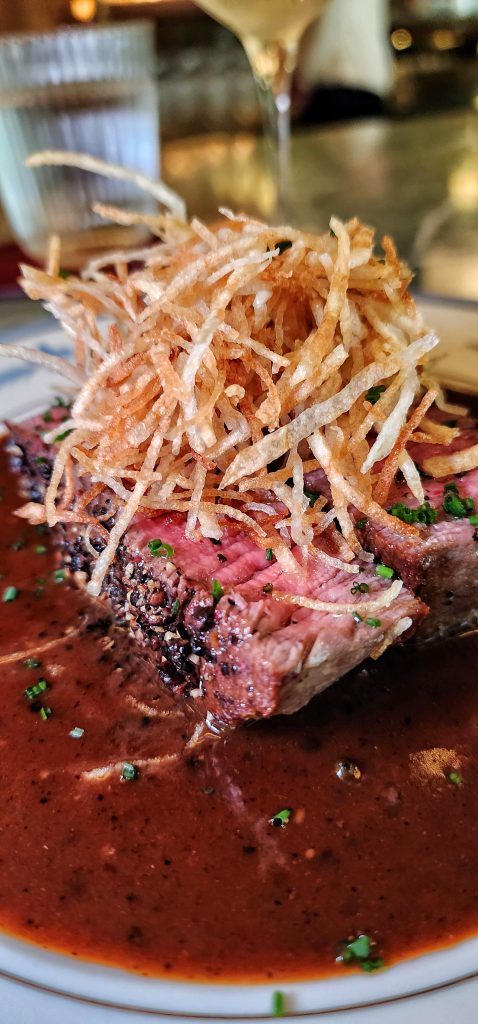 filet mignon fried potato sticks