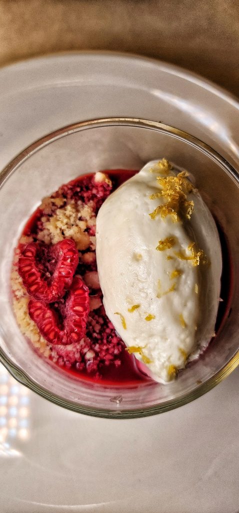 raspberry lemon dessert