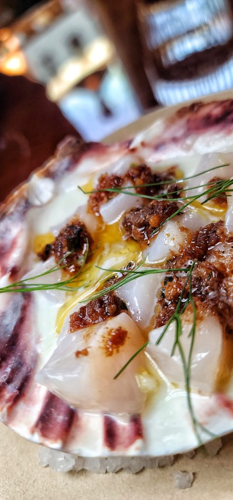 Cured Scallop