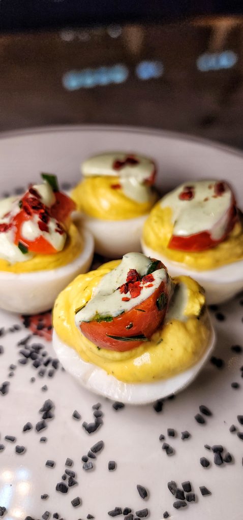 deviled eggs