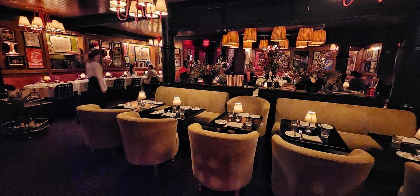 Bar inside the Public Theater NoHo