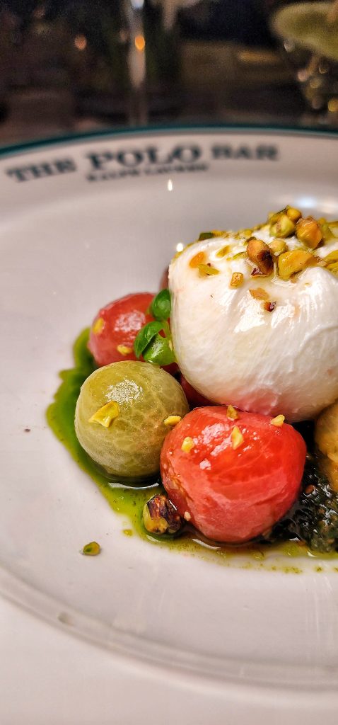 burrata heirloom tomato salad